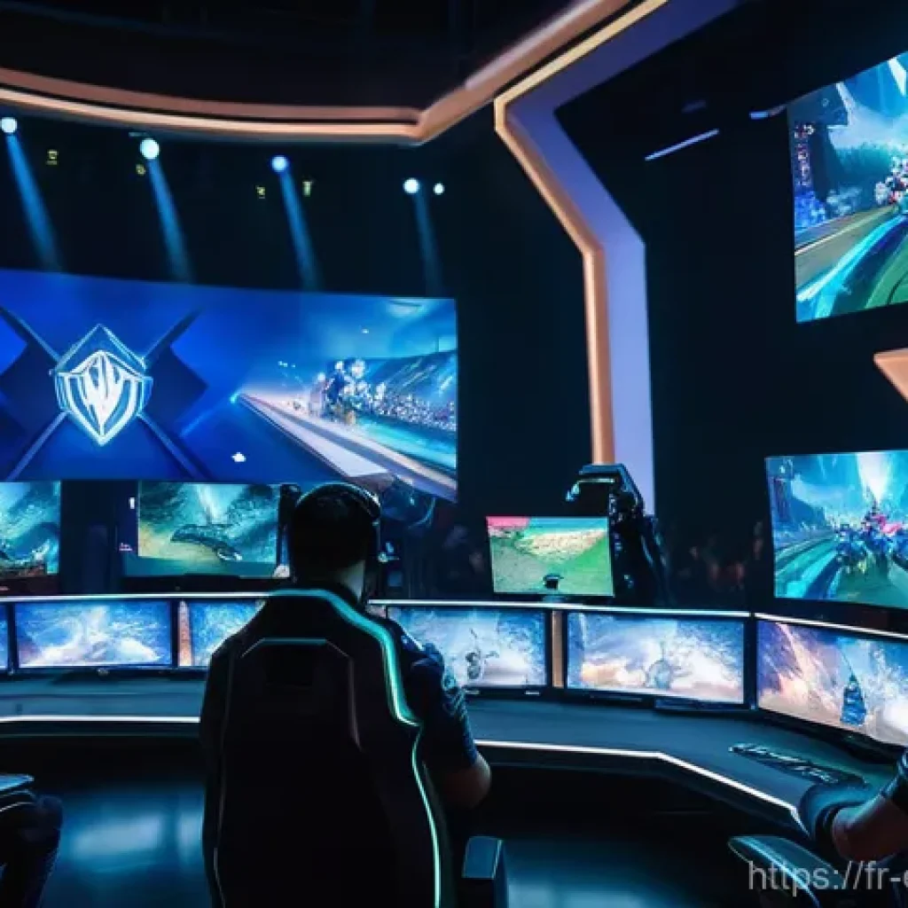 LOL e스포츠 전적 통계 - **Prompt:** "A highly detailed, professional esports scene focusing on a League of Legends support c...