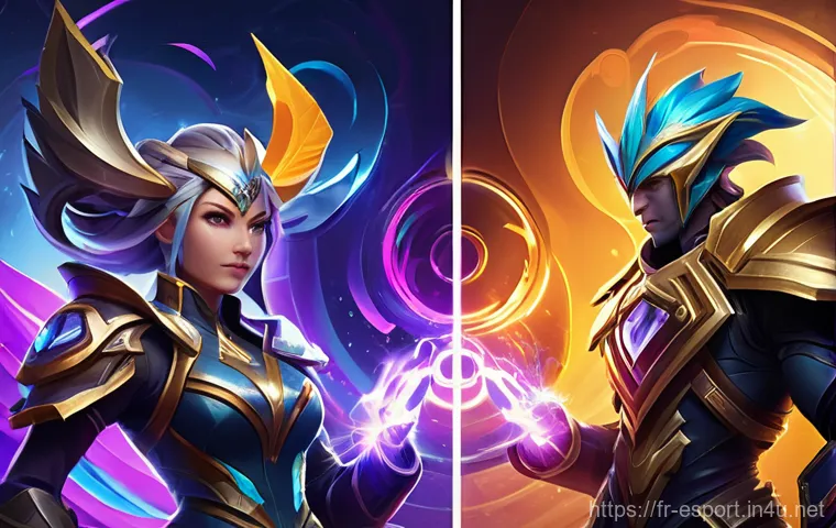 LOL e스포츠 전적 통계 - **Prompt:** "A highly detailed, professional esports scene focusing on a League of Legends support c...