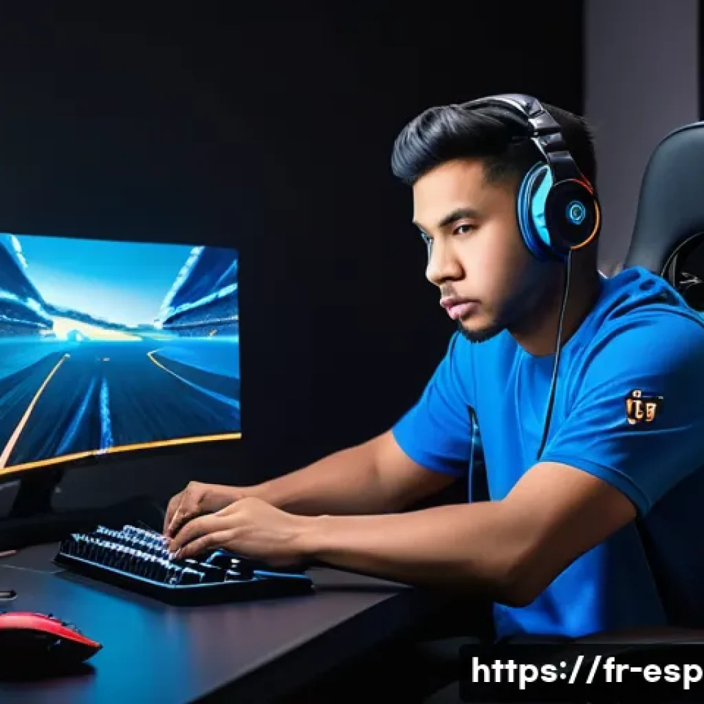 프로게이머 데뷔 과정 - **Prompt 1: The Focused Champion in Training**
    A highly detailed, realistic image of a young mal...